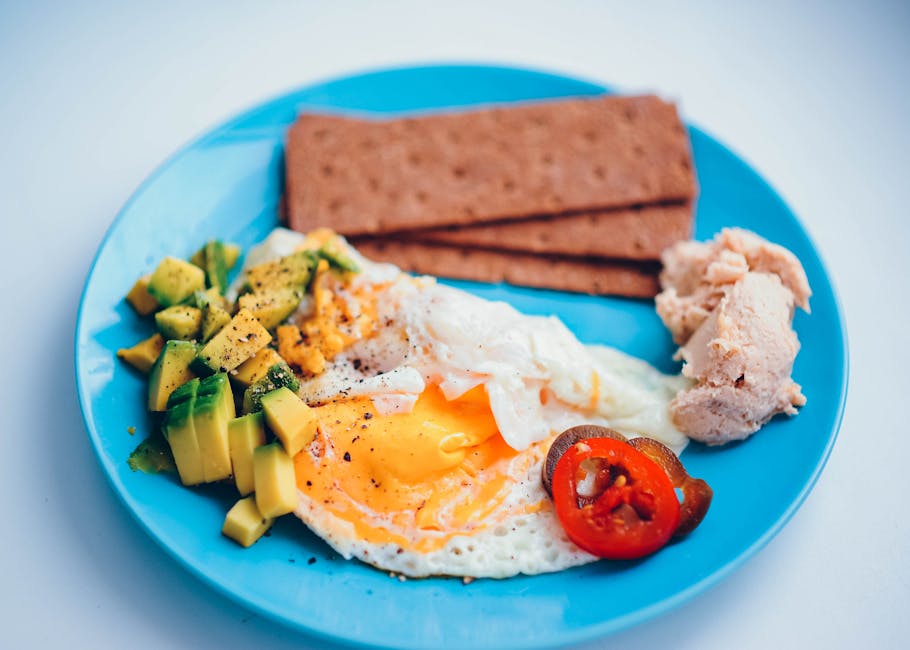 Protein-rich meal on a plate — protein and strength training together protect muscle during and after weight loss