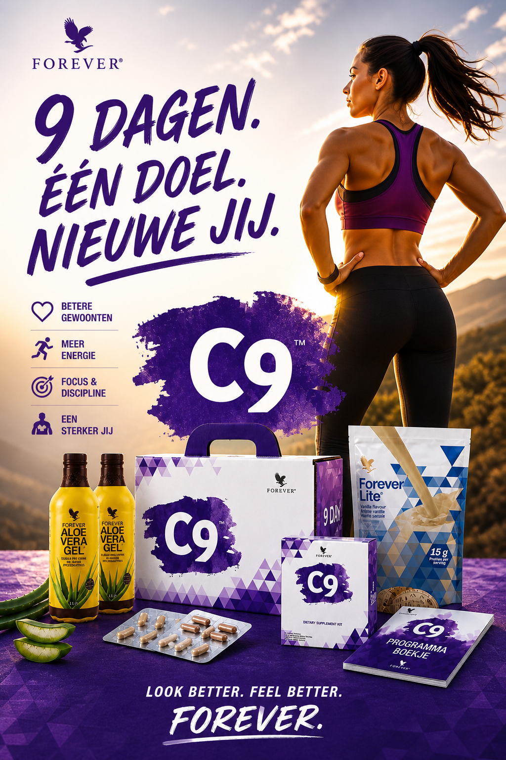 Forever C9 — 9 dagen, één doel, nieuwe jij