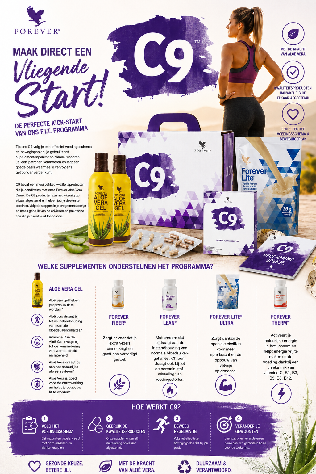 Forever C9 supplementen overzicht